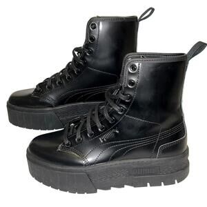 Puma x Dua Lipa Mayze Boot "Puma Black" 308843-02 Women's 7 | NEW - LIMITED